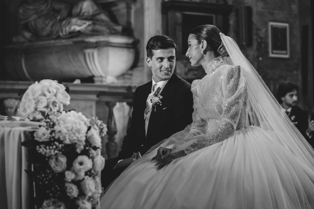 Matrimonio elegante a San Pietro in Montorio
