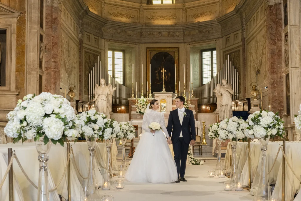 Matrimonio elegante a San Pietro in Montorio