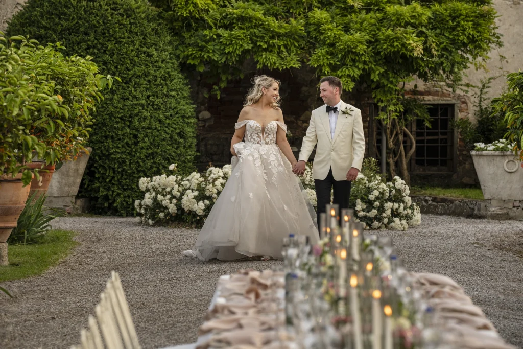 Elegant and romantic wedding